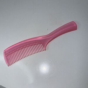 Estee Lauder Pink Translucent Hair Comb  7"